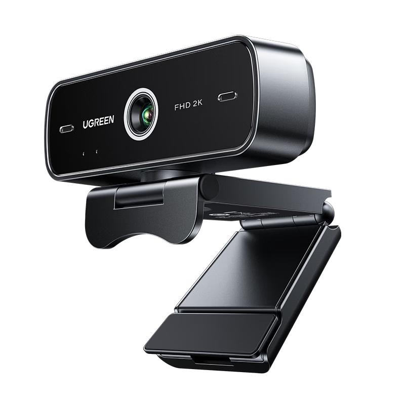 UGREEN 2K USB Webcam with Autofocus & Dual Mics