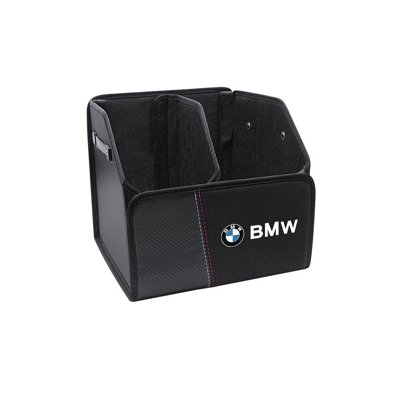 SNLL4 Car Interior Trunk Storage Box Leather Tools Case Anti-scratch High-capacity Bag For BMW M M3 M5 X1 X2 X3 X4 X5 X6 X7 G20 G30 6G