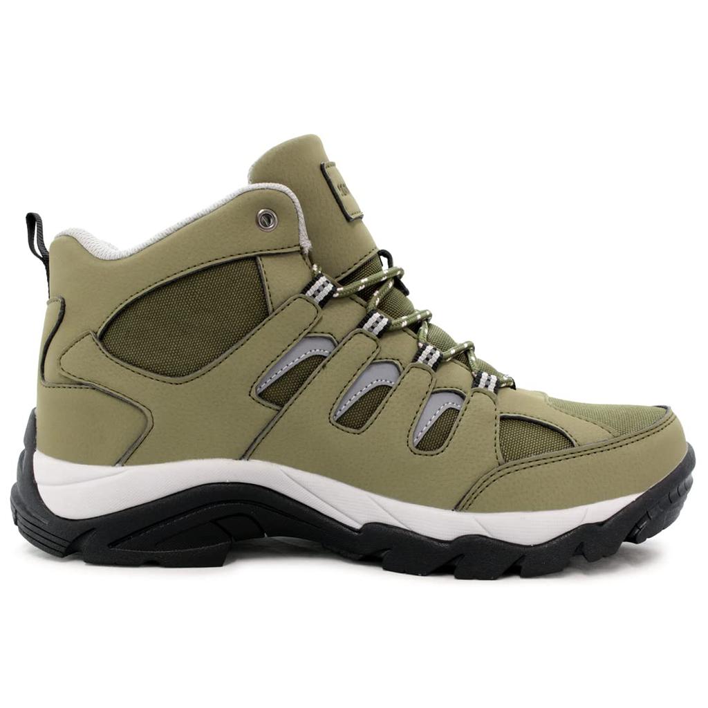 Trekking Shoes Waterproof Sneakers Light Mountain Climbing Camping Mt1940 Khaki [MOUNTEK] Men's Women's 28.0