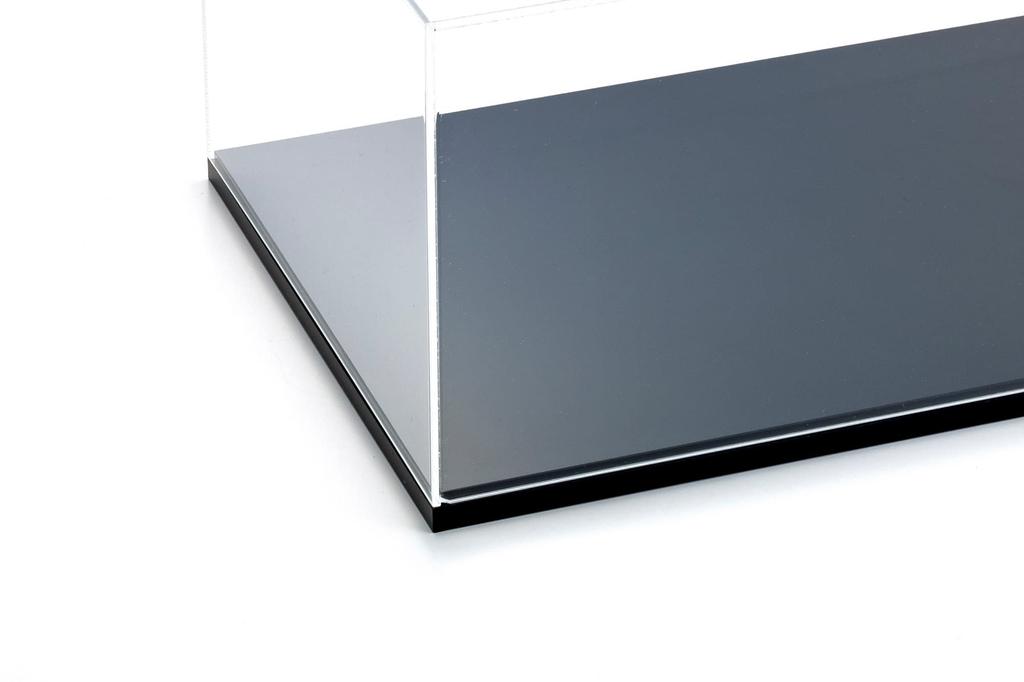 Kyosho Acrylic Display Case & Acrylic Base (Black) for 1/24 Scale Car Models (Diecast/Plastic Models) 7307