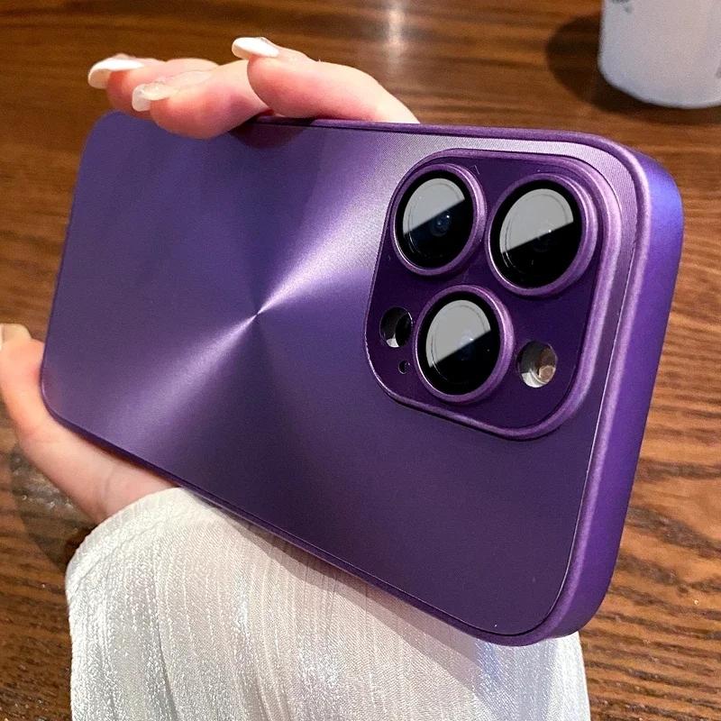 Dazzling CD Laser Aurora Solid Color Phone Case For For Iphone 1 14 13 12 11 14 Pro Max 1 Plus Slim Matte Shockproof Hard Cover