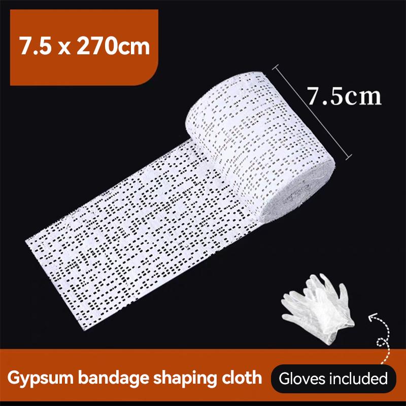 

3/1 Rolls Plaster Strips White Plaster Gauze Bandages Blank Cloth Wrap Rolls for DIY Hobby Crafts Mask Making Body Molds Scenery