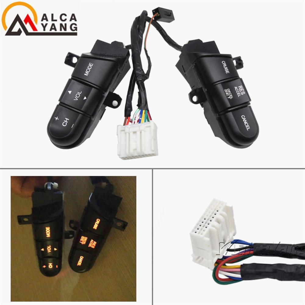 36770SNAA12 36770-SNA-A12 Steering Steering Wheel Pad Cruise Audio Remote Switch For Honda Civic 2006 2007 2008 2009 2010 2011