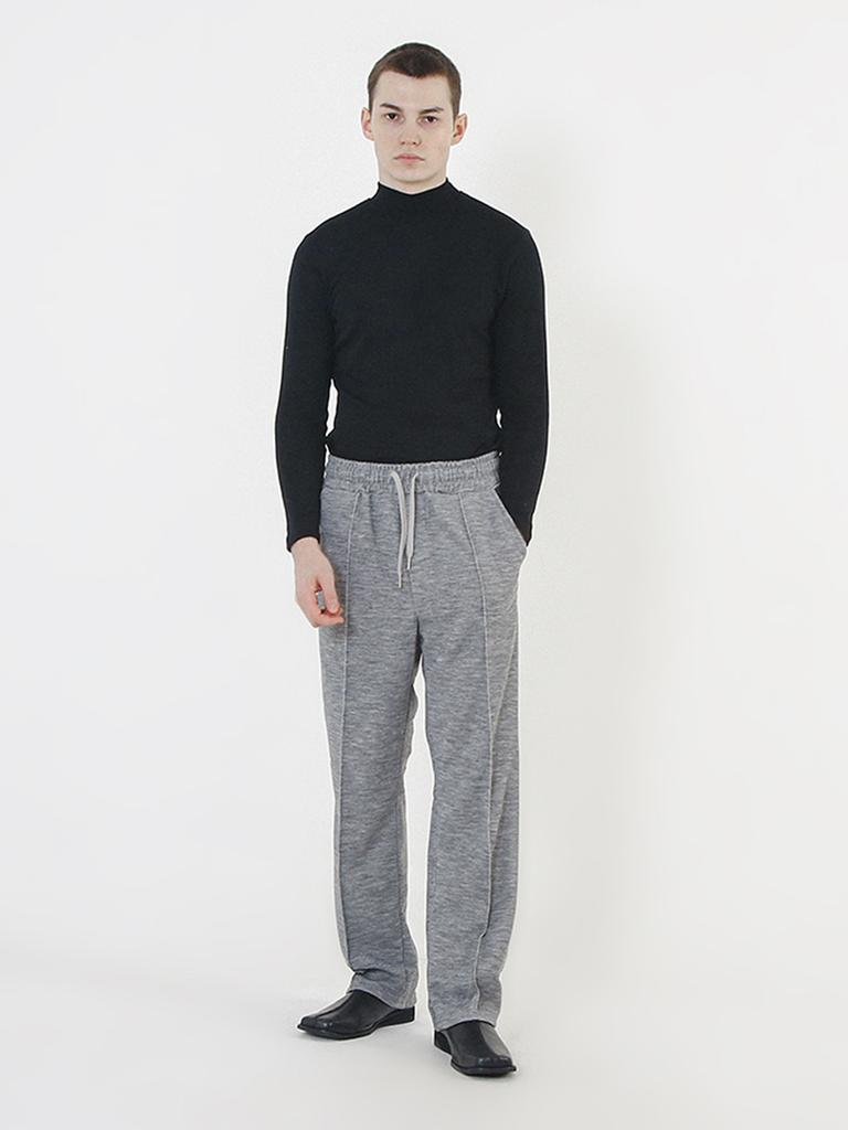 Chaenseseunoi Essential Banding Knit Pants (Gray)