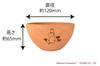 TOUGEI Rattan Art Soup Bowl (Moomin) Made of Natural Wood, Moomin Series, Wooden Soup Bowl