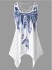 Premium Quality Tank Tops Sexy Women Sleeveless Crop Tops With Cotton Print Lace