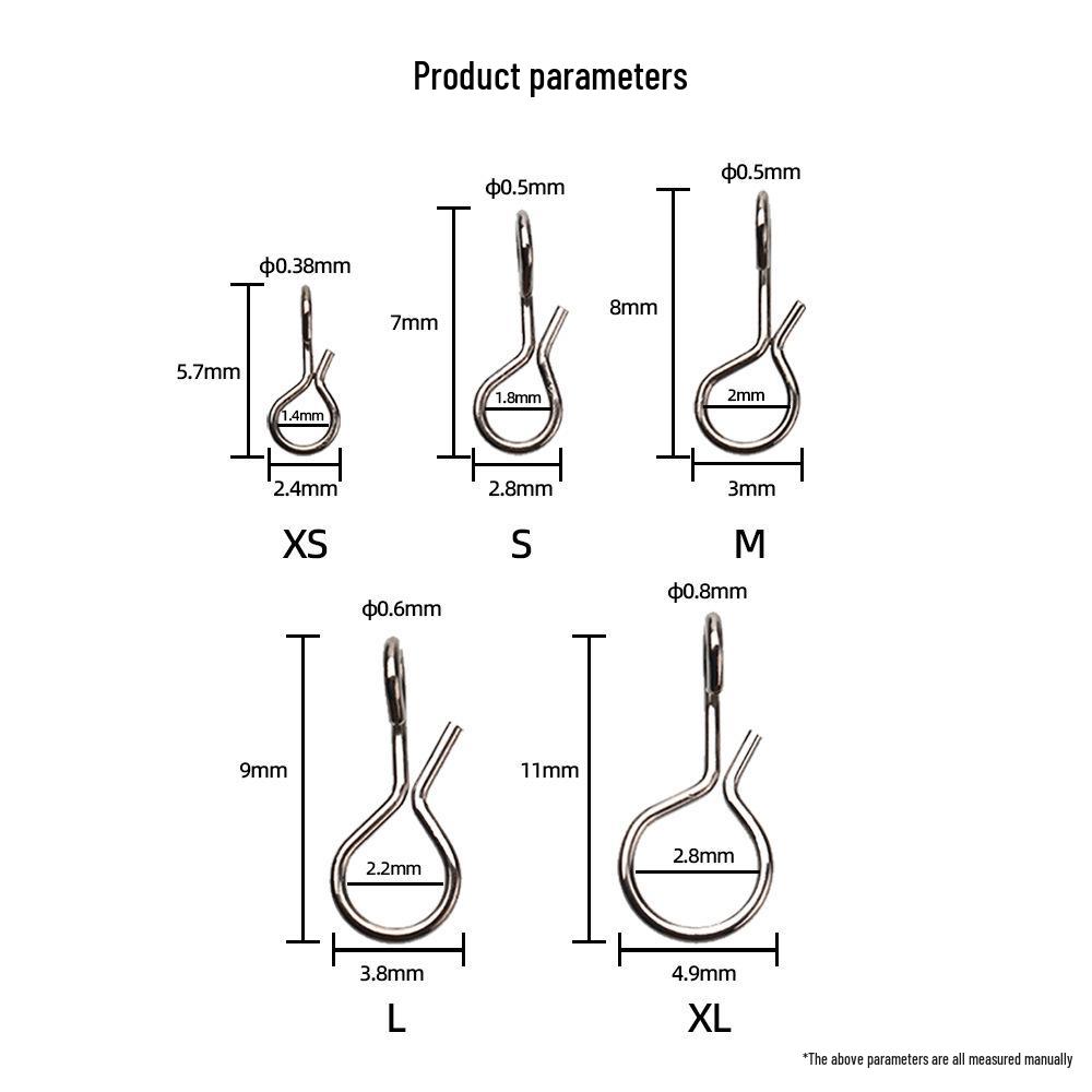 Fliegenfischen Schnellwechsel-Haken - Praktisches Zubehör für einfachen Köderwechsel