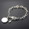 Sublimationsarmbänder für Damen Mode Wärmeübertragung Foto Kette Schmuck Leer Neuankunft Sublimationsarmband Kette
