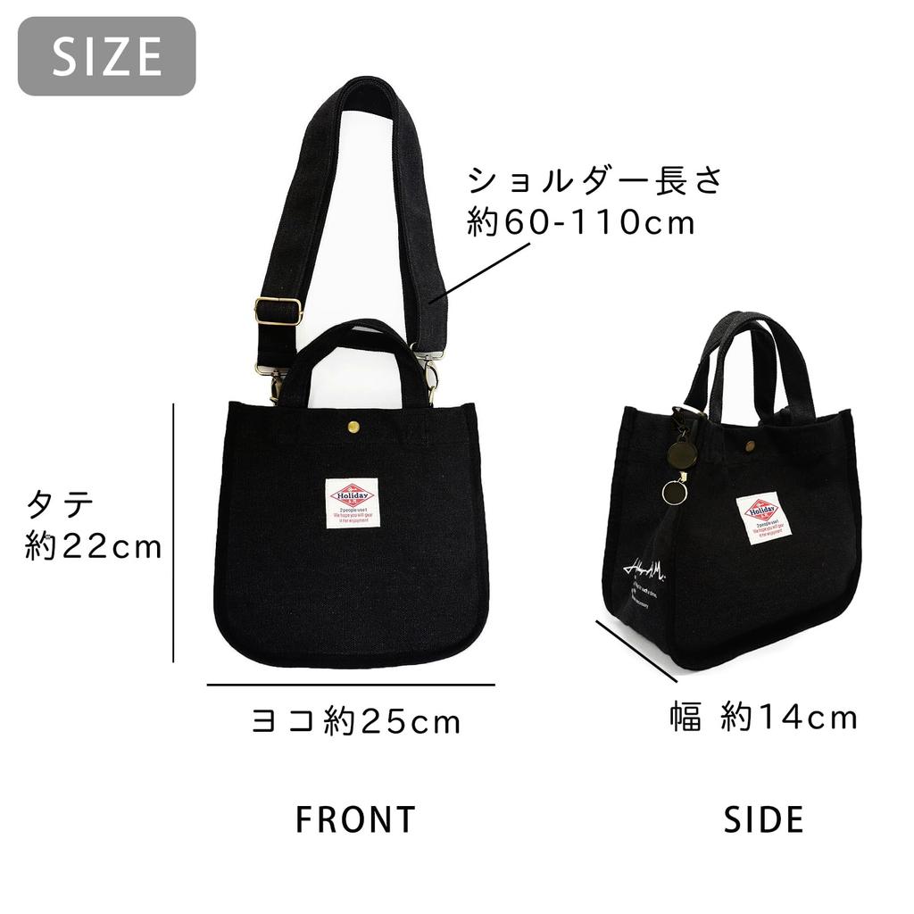 Holiday A.M. Women's Shoulder Bag [KhakiSize: 22cm x 25cm x 14cm] Canvas Small Shoulder Bag (KB216)