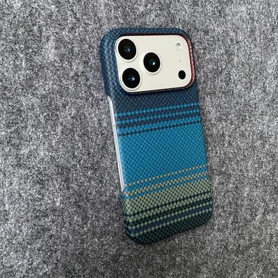 Carbon Fiber Kevlar Texture Leather Protection Phone Case IPhone 17 Air 16 15 14 Plus 13 12 11 Pro Max Protective Hard PC Cover