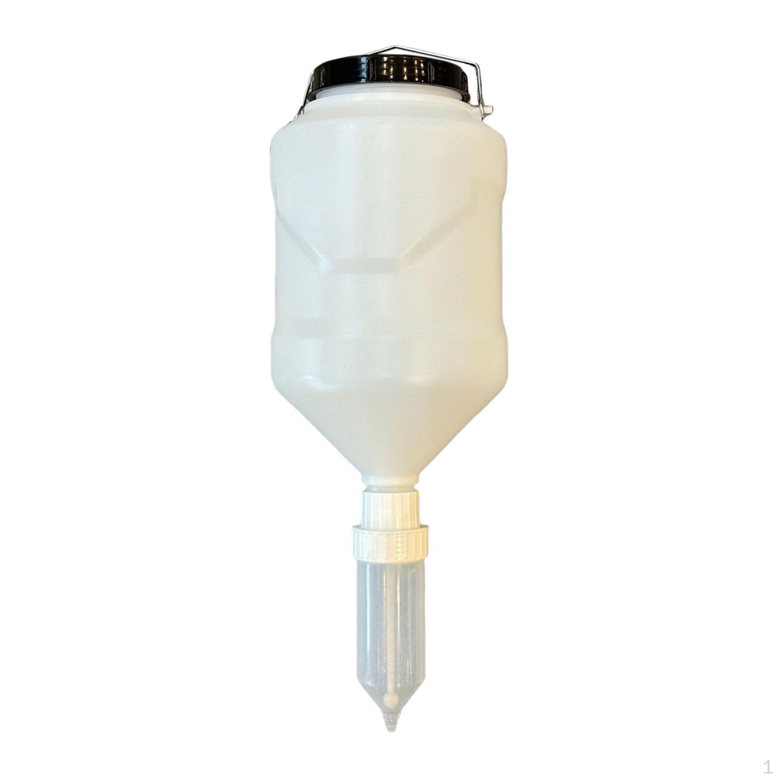 

Sauce Dispenser Condiment Squeeze Bottle,Hanging,3L,Empty,Refillable Ketchup for
