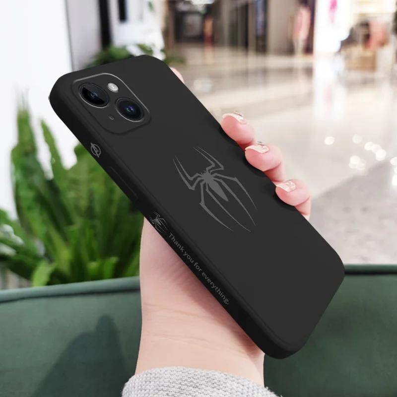 Spider Bats Phone Case For iPhone 16 15 14 13 12 11 Plus Mini Pro Max X XR XS SE2020 8 7 Phone Funda Super Hero