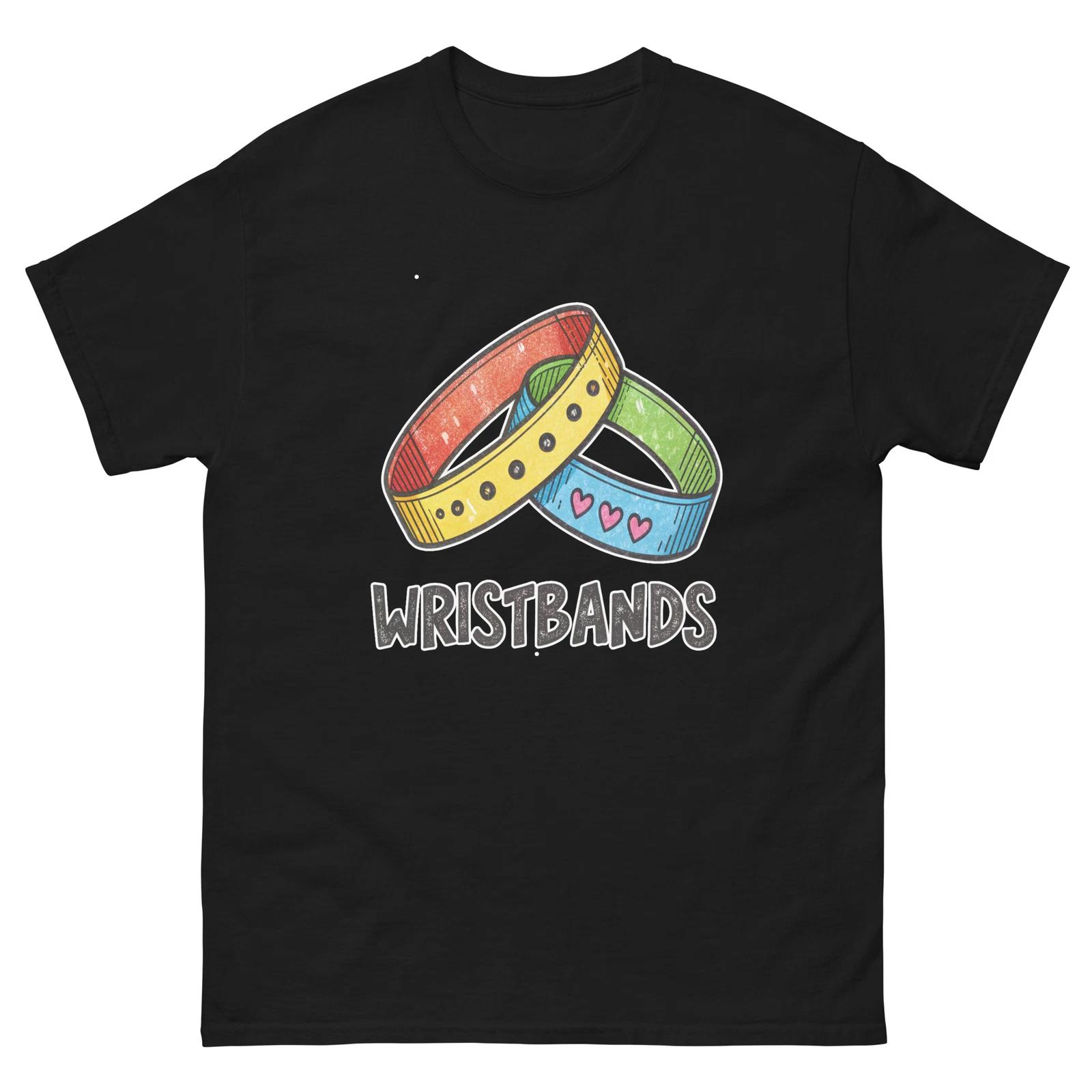 Wristbands Nightclub Bar Nightlife Party T-Shirt M
