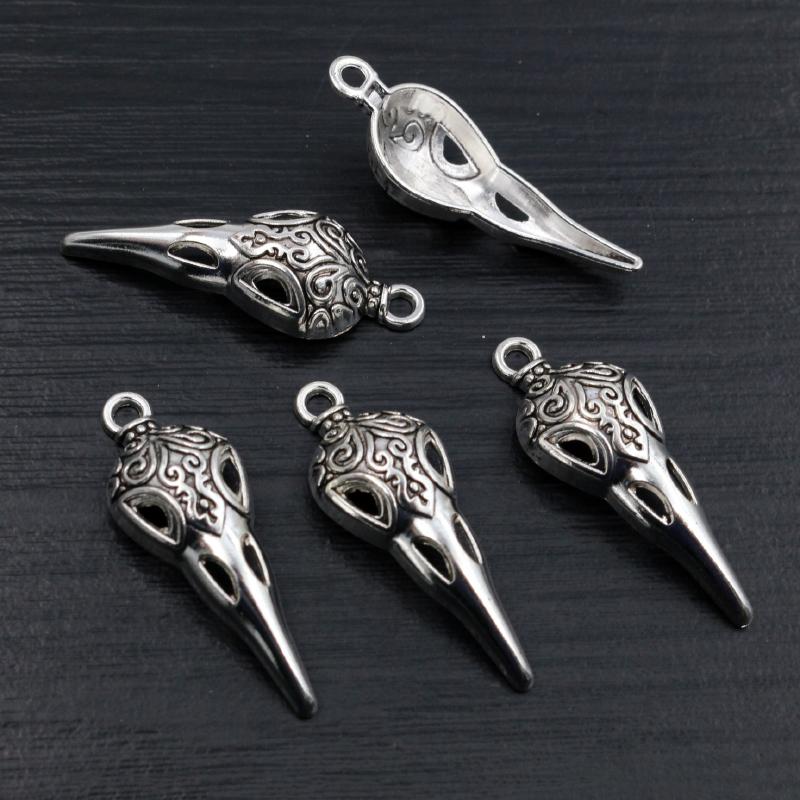 New Fashion Antique Silver Plated Bird Moon Heart Deer Chrams Metal Alloy Pendant DIY Charms DIY Jewelry Making Findings