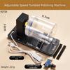 Low Noise Bead Polishing Tumbler Variable Speed Mini Rock Tumbler  Disc Stringing