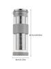 D2 Cold Brew Coffee Iced-Tea Maker Pitcher, Glass Dispenser Metal & Plastic Lid Mesh Filter Iced Coffee & Sun Tea Brewing System