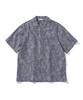 UNIFORM BRIDGE Flower S/S Shirt Navy