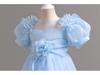 Girls' Princess Dress - European & American Floral Birthday Gown, High-End Host and Piano Performance Costume