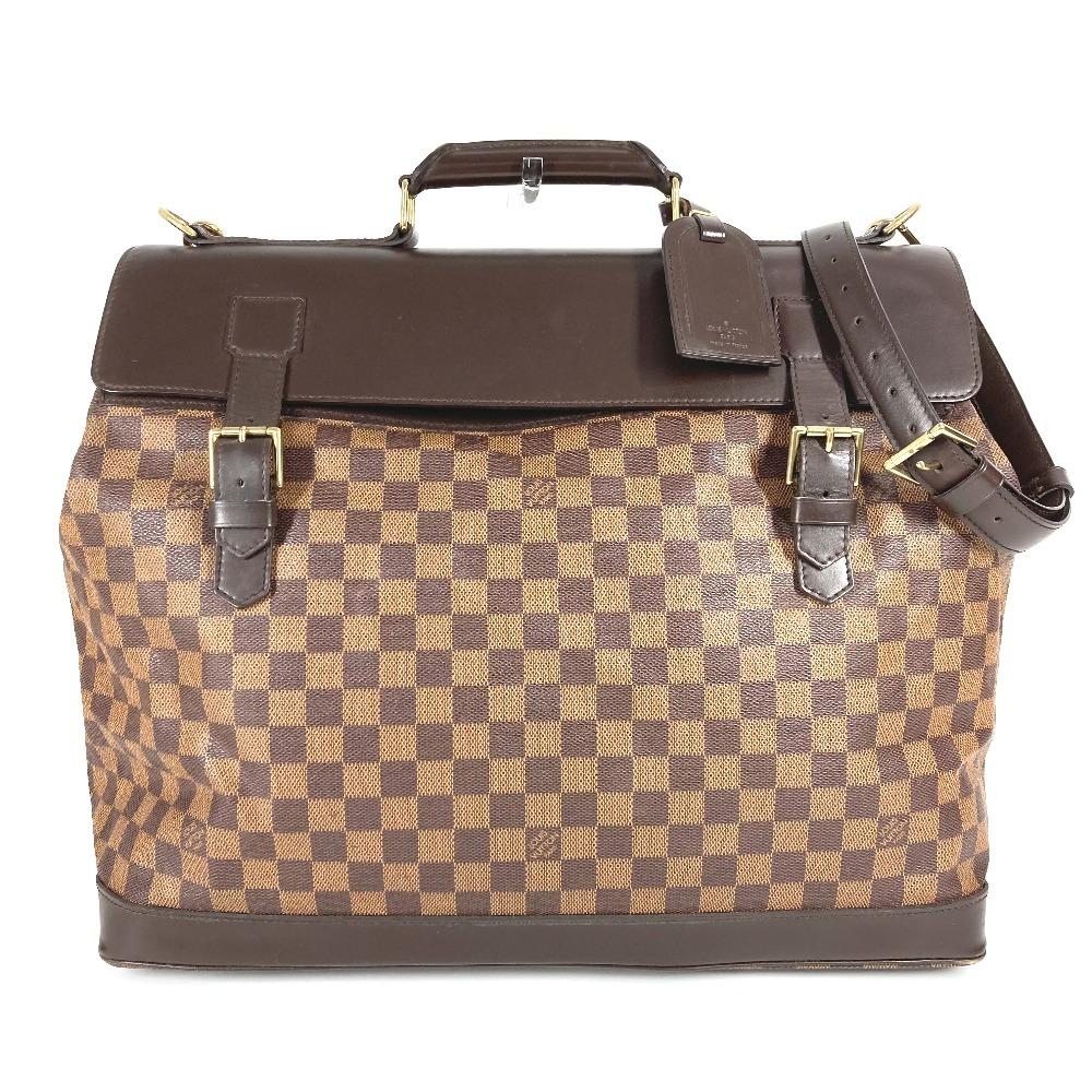Louis Vuitton N41120 Damier West End GM Hand Bag Shoulder Bag Ebene Brown