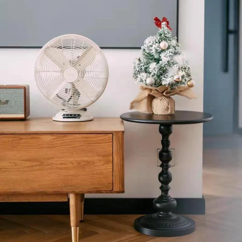 Nordic Eisen Kleine Runde Tisch Retro Wohnzimmer Kaffee Tisch Kreative Mobile Sofa Nacht Mini Tisch Bedrrom Haushalts Möbel