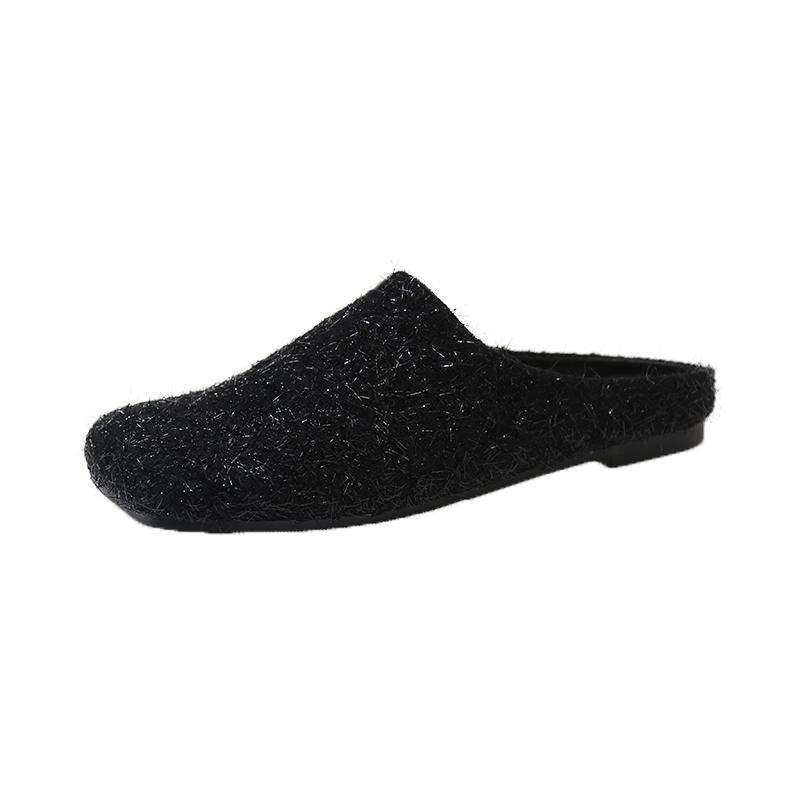 Women Slippers 2025 New Classic Closed Toe Cork Sandals Ladies Leopard Cork Slippers Mule Clogs Shoes Home Flat Slides Women