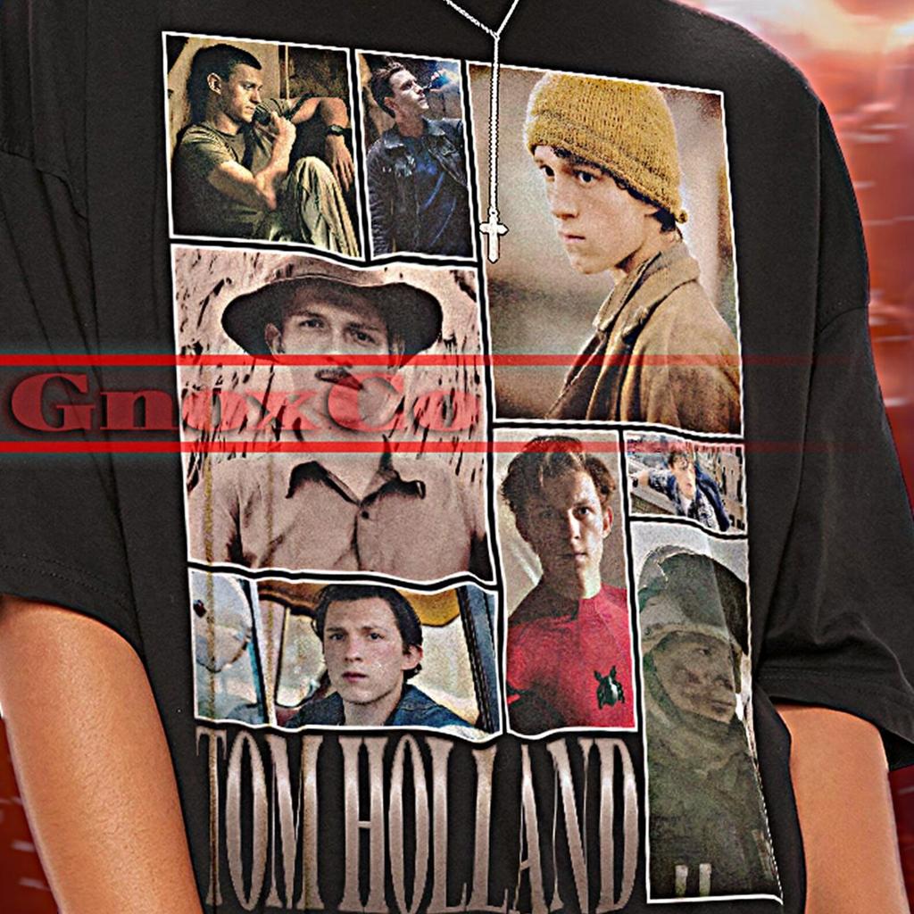 TOM HOLLAND Shirt, Tom Holland Vintage Tshirt, Tom Holland Retro Tees, Tom Holland Retro 90s Sweater, Tom Holland Merch Gift #saf