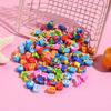 20/40/100/200PCS Mini Eraser Various Shapes Random Mix Cute Animal Fruit Cake Space Cartoon Student Reward Eraser Stationery ZYF