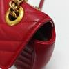 [Pre-Owned] Gucci GG Marmont Matelassé Mini Bag 'Red' - Good #8USYAQ