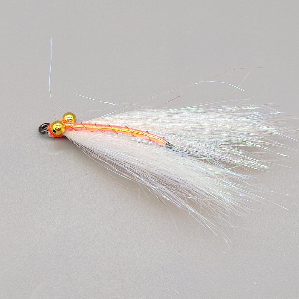 BLF Crazy Charlie Fliegenfischerköder: Barsch, Elritze, Tilapia & Mehr - Streamer Fliegenhaken.