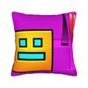 Geometry Dash  Pillow Case  Novelty Pillow Cover Square Graphic Cushion Cover Pillowcases For Sofa Car Home Decor