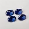 Tansanit Farbton natürlich ovaler Schliff 14x10 mm Größe Zirkon, heilende blaue Farbe Zirkon Lot, Lose Zirkonia Lot.