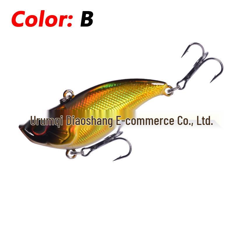 Hochgewichtiges vibrierendes Köder mit klingenden Perlen für weite Würfe und Schwimmen in voller Tiefe.