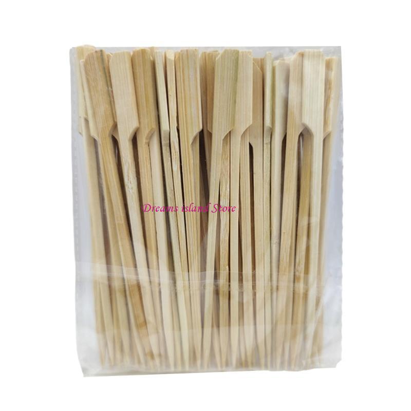 100 Pack Essential Skewers Pick Decorations Skewers Essential Tool HX6C