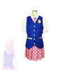 Live Action Movie Barbie Costume Princess College Uniform Delancey Barbie Dress Cosplay Costume