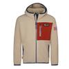 Kurtka Polarowa Dziecięca Trollkids Kids Aurlandsfjord Jacket Rozpinana Z Kapturem Beżowa (466-815)