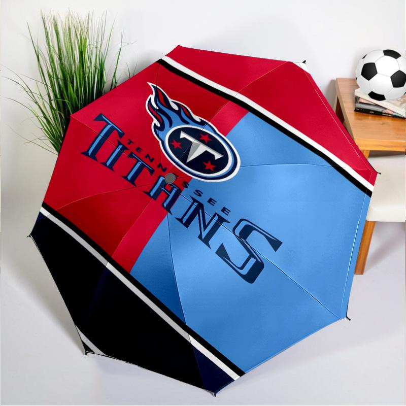 Tennessee Logo Art Umbrella 8-Frame for Travel, Camping, Casual Lightweight Portable Umbrella, Essential for Every Family Holidays Gift