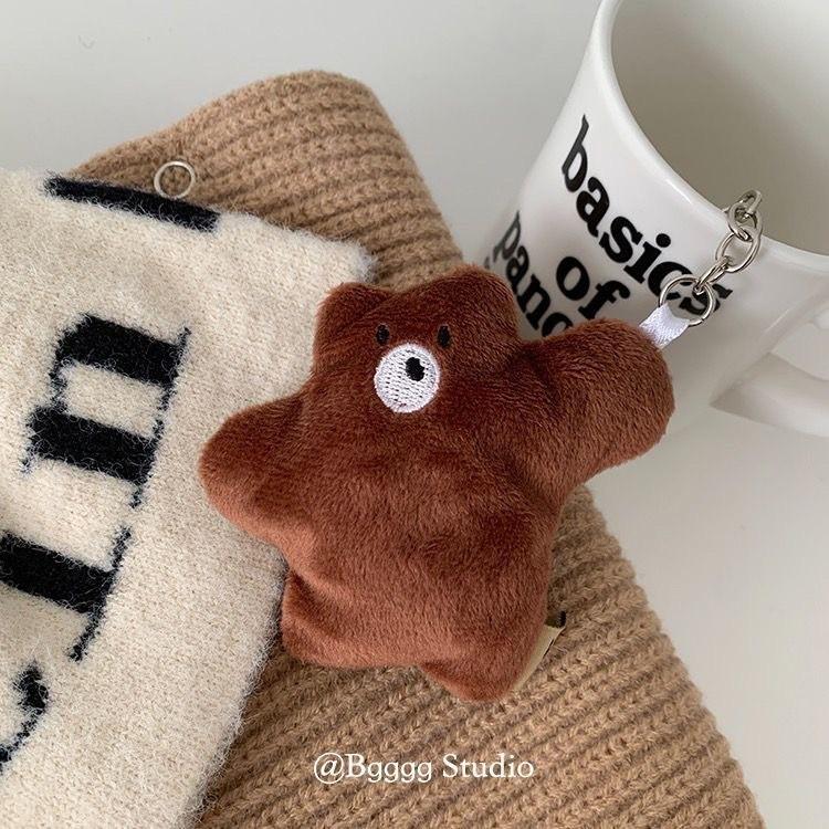 

Sunglasses Rabbit Hug Bear Dolphin Pudding Dog Plush Doll Pendant Keychain Hug Bear