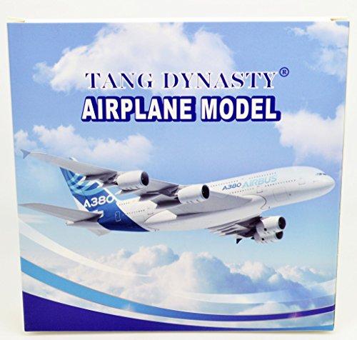 TANG DYNASTY 1/400 16cm Airbus A380 Alloy Airplane Model Toy