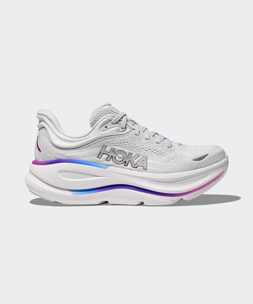 [Hoka] Bondi 9 Wide - Cosmic Gray:White [1162014-CYWH] 220