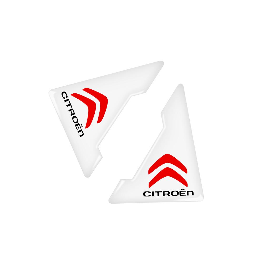 2 Peças Adesivo de Proteção de Segurança para Para-choque de Canto de Porta de Carro Para Citroen C1 C2 C3 C4 C5 C6 C8 C4L DS3 DS4 DS5 Picasso Acessórios Automotivos