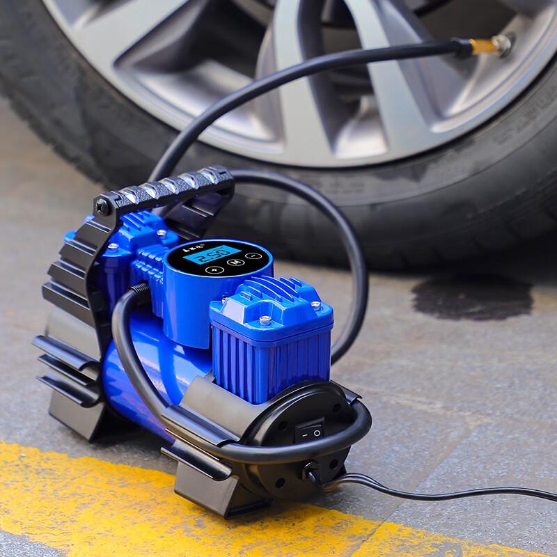 Jiaxide 0377A Digitaler Auto-Reifenfüller mit Doppelzylinder