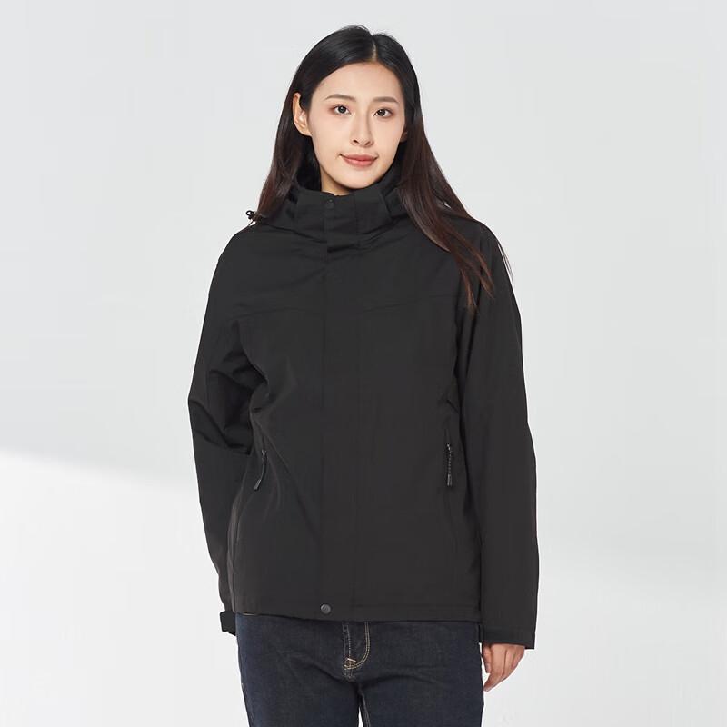 TLLOMAN Unisex 3-in-1 Detachable Outdoor Jacket