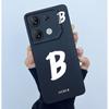 For Infinix GT 10 Pro X6739 Phone Case Lucky Initial Letter Matte Soft Silicone Shell For InfinixGT 10Pro GT10 Pro Cover Casing