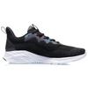 Li Ning Cushioning Low Top Running Shoes Unisex Standard Black ARHQ227-1
