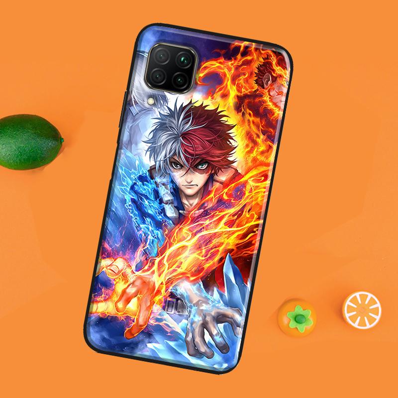 Anime Shoto Todoroki Phone Case For Huawei P40 Lite P20 P30 Pro Nova 5T P Smart Z 2019 2021 Honor 50 10i 8X 9X