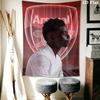 Bukayo Saka Wall Tapestry Aesthetic Wall Hanging Printed Fabric Blanket Decorative Tapestries for Bedroom Living Room Home Decor