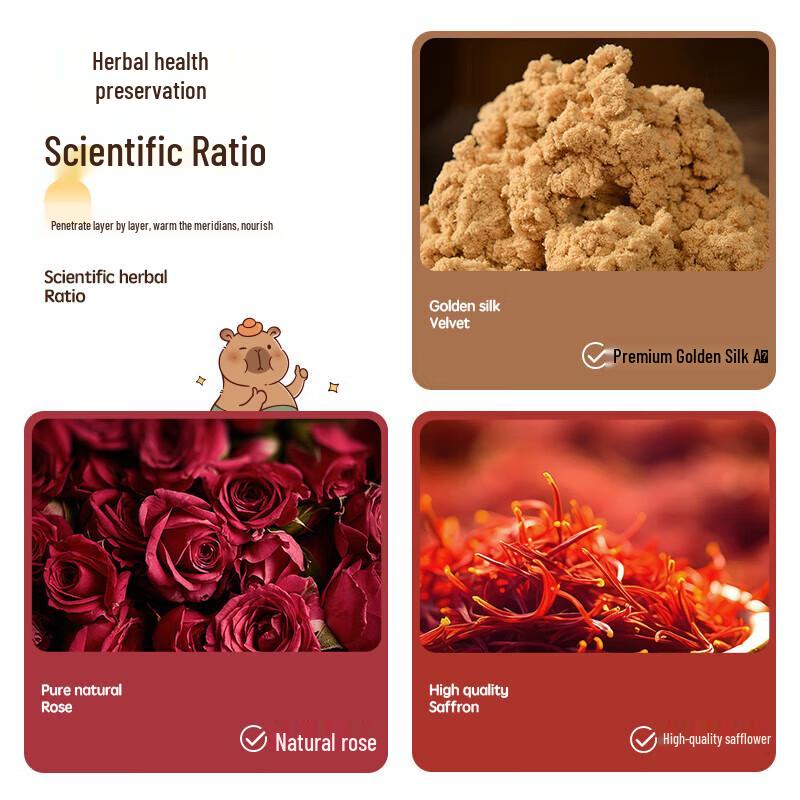 REBOR Capybara Mugwort Salt Electric Heating Waist Belt