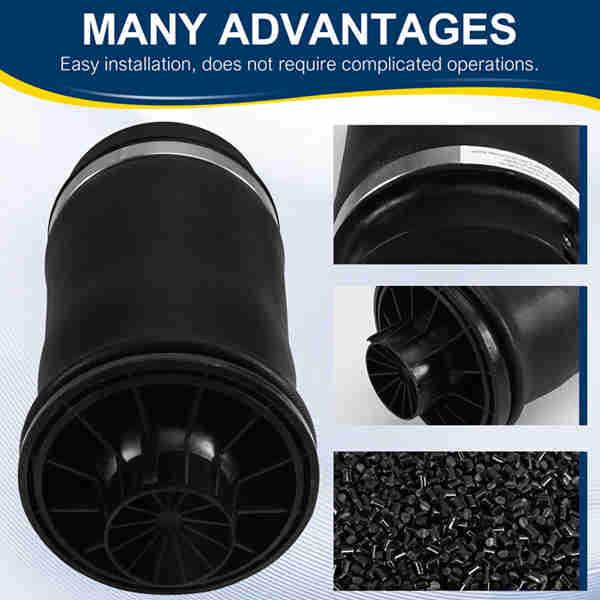 1643200625 Compatible with Mercedes-Benz W164 ML and W166 Air Suspension Shock Absorbers