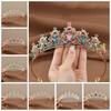 Exquisite Bridal Tiara Crown Sweet Rhinestone Crown Light Luxury Birthday Queen Tiara  Wedding