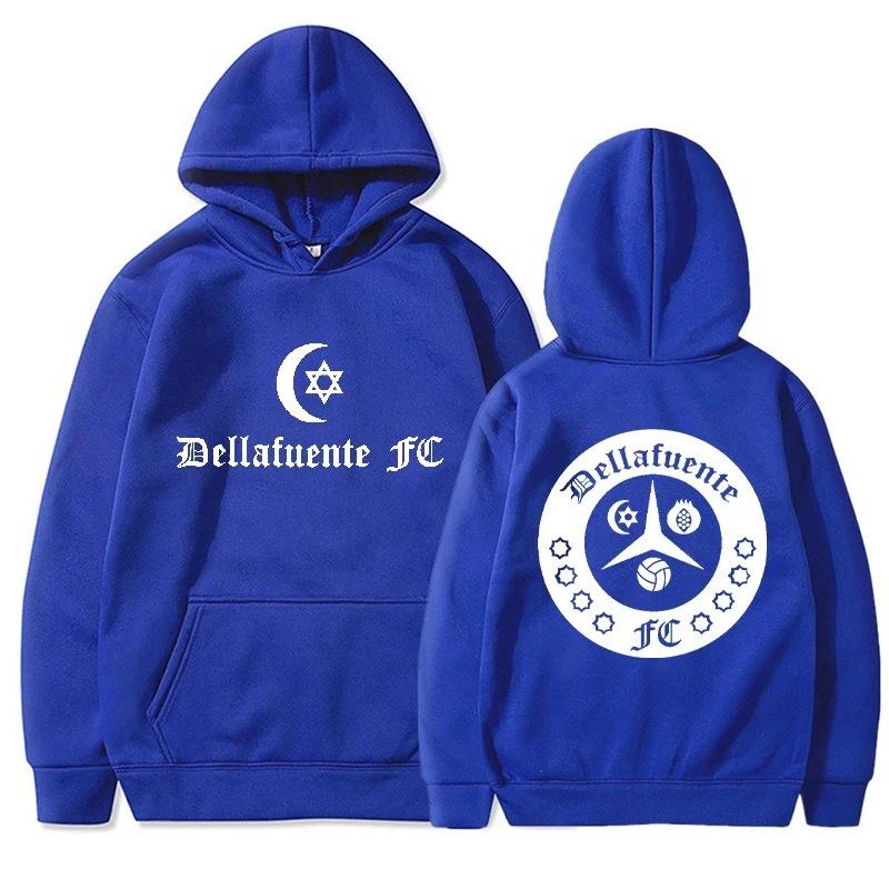 Dellafuente Hoodies Men Fashion Letter Graphic P